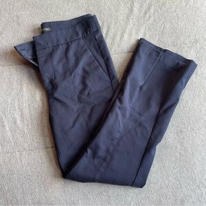 Zara Women's Blue Pleated Dress Pants‎ Elastic Waist Band Size XS